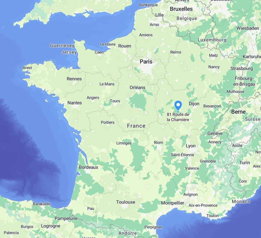 Localisation du collectif en France